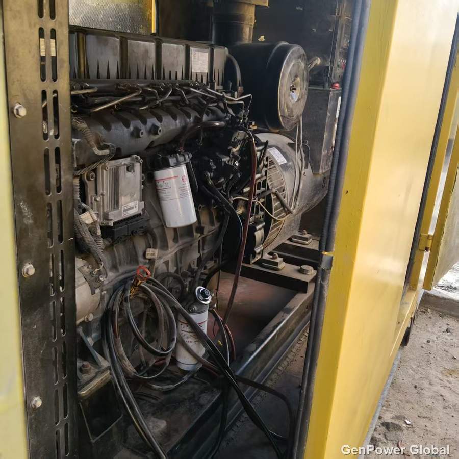 Rear louver of used Bofa BF-300GF 300kW generator, unit 358G - GenPower Global
