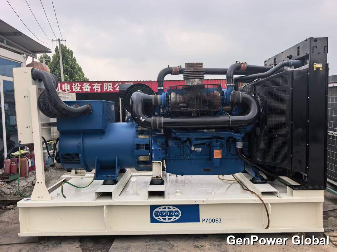 FG Wilson P700E3 generating set (Perkins powered) at our yard