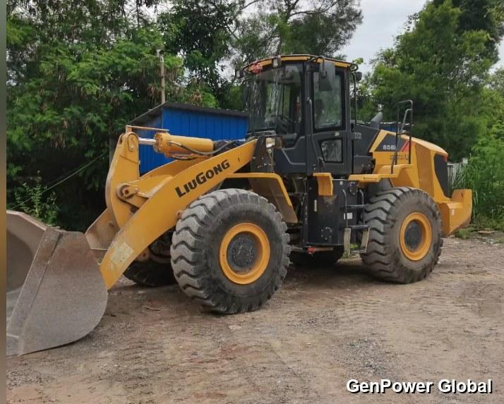 Used LiuGong 856N wheel loader for sale — real photo from our yard